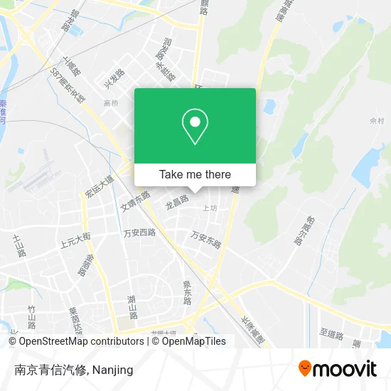 南京青信汽修 map