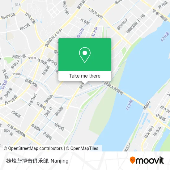 雄烽营搏击俱乐部 map