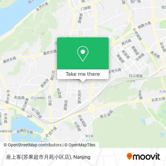 座上客(苏果超市月苑小区店) map