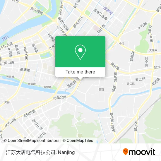 江苏大唐电气科技公司 map