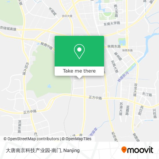 大唐南京科技产业园-南门 map
