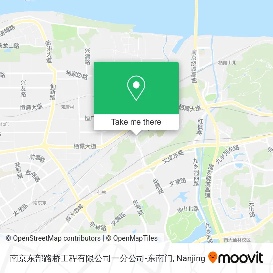南京东部路桥工程有限公司一分公司-东南门 map