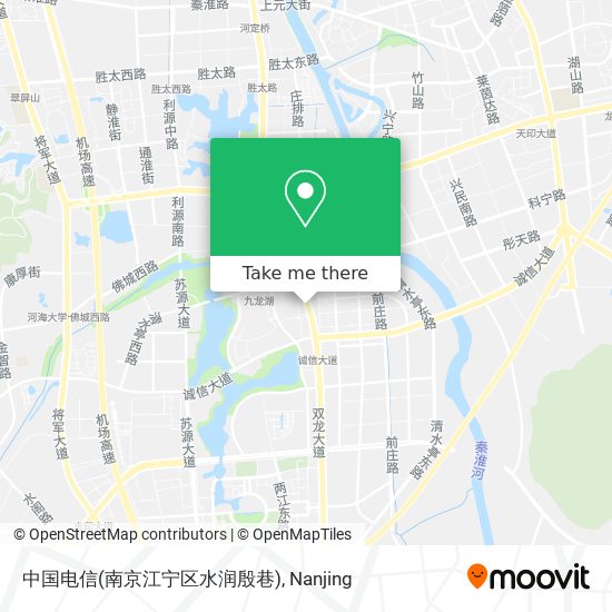 中国电信(南京江宁区水润殷巷) map