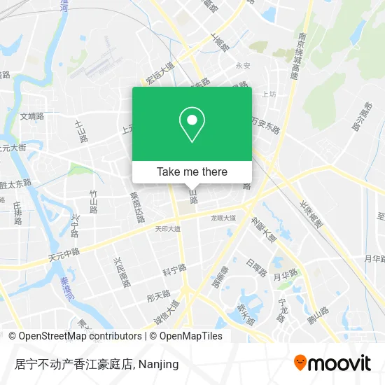 居宁不动产香江豪庭店 map