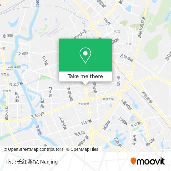 南京长红宾馆 map