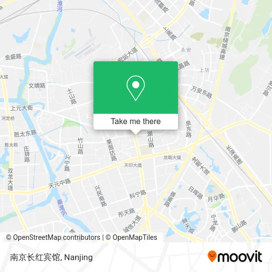 南京长红宾馆 map