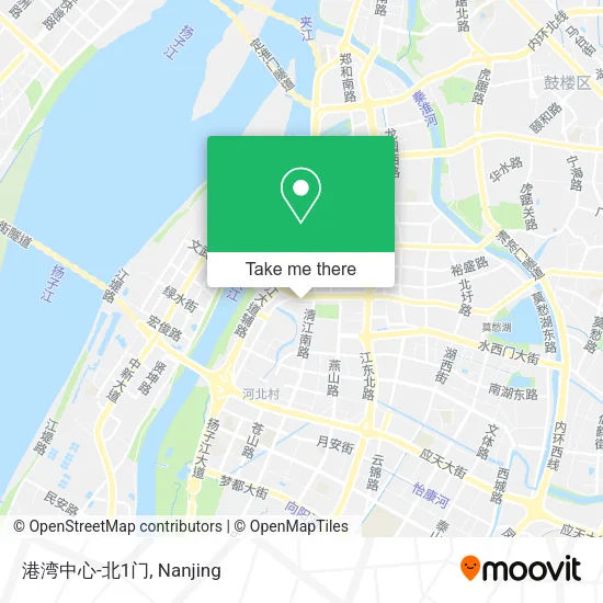 港湾中心-北1门 map
