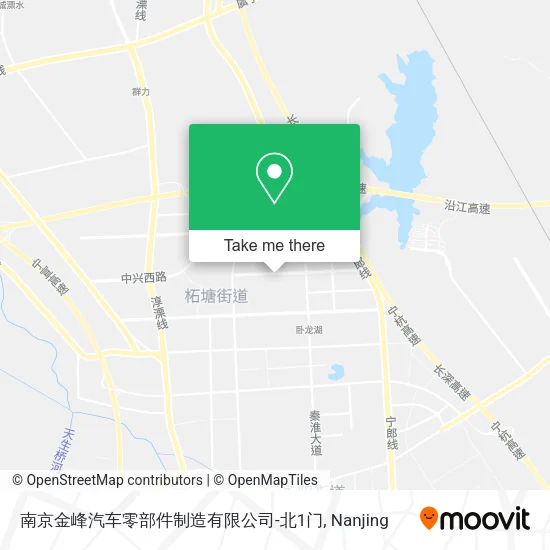 南京金峰汽车零部件制造有限公司-北1门 map