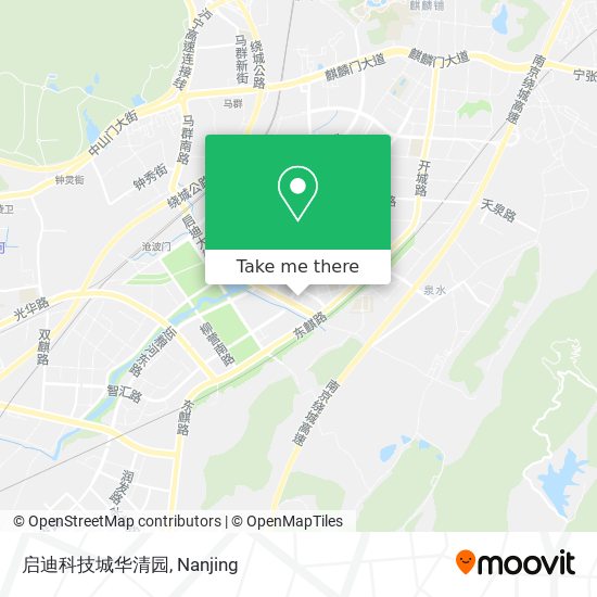 启迪科技城华清园 map