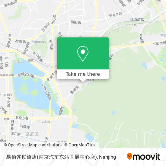 易佰连锁旅店(南京汽车东站国展中心店) map