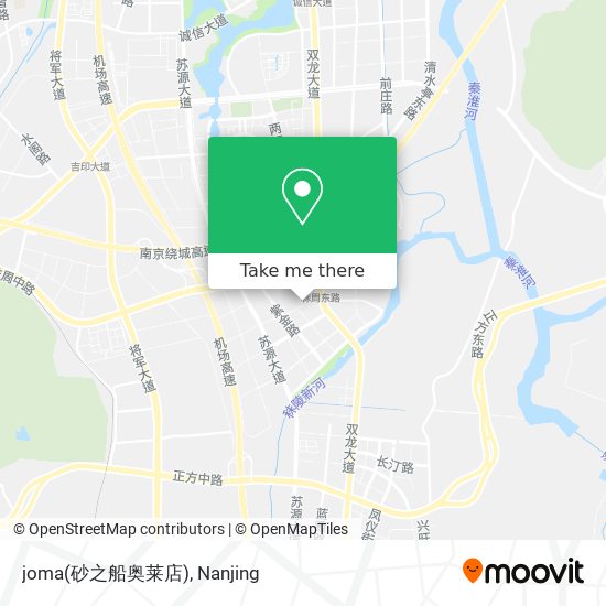 joma(砂之船奥莱店) map