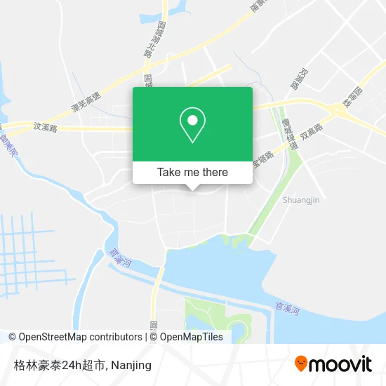 格林豪泰24h超市 map