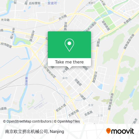 南京欧立挤出机械公司 map