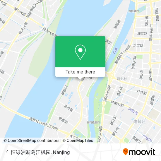 仁恒绿洲新岛江枫园 map