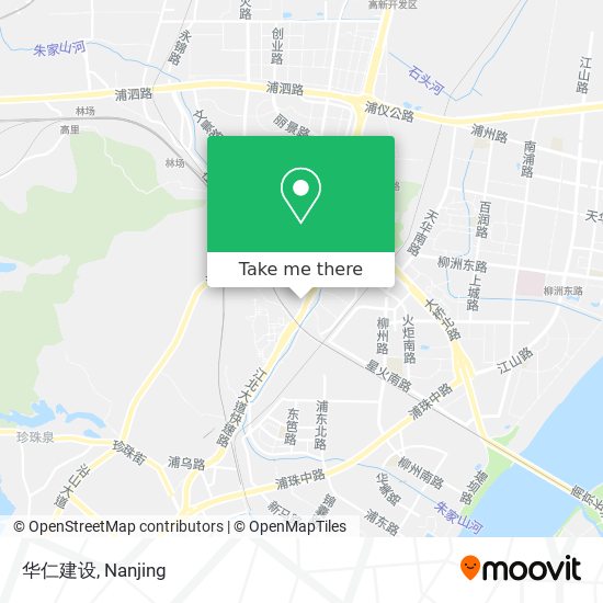 华仁建设 map