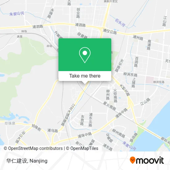华仁建设 map