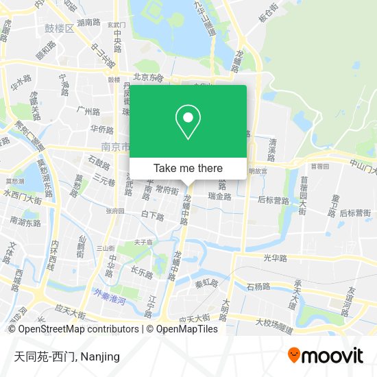 天同苑-西门 map