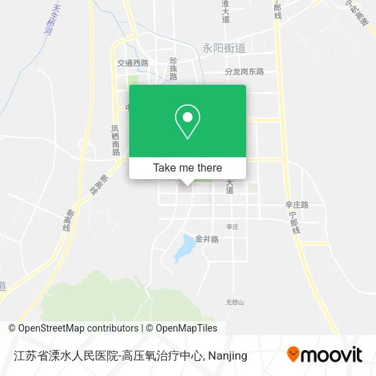 江苏省溧水人民医院-高压氧治疗中心 map
