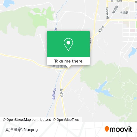秦淮酒家 map