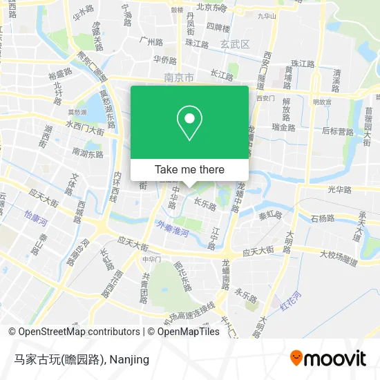 马家古玩(瞻园路) map