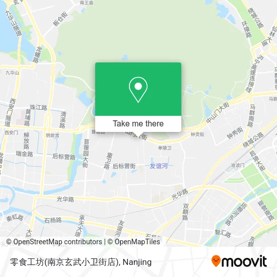 零食工坊(南京玄武小卫街店) map