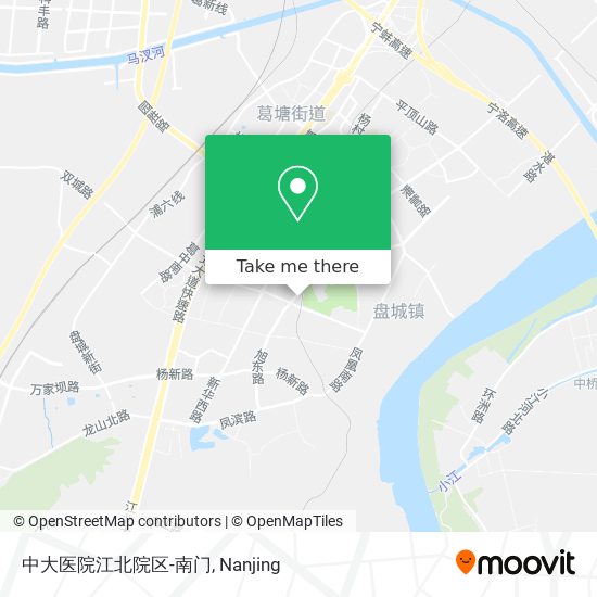 中大医院江北院区-南门 map