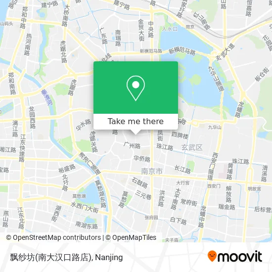 飘纱坊(南大汉口路店) map
