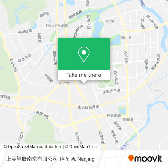 上美塑胶南京有限公司-停车场 map