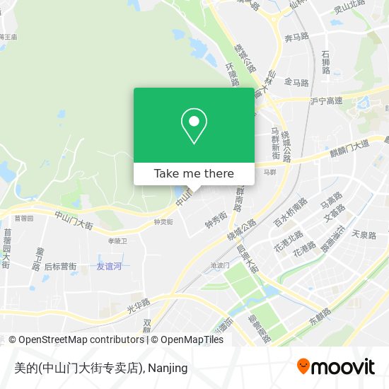 美的(中山门大街专卖店) map