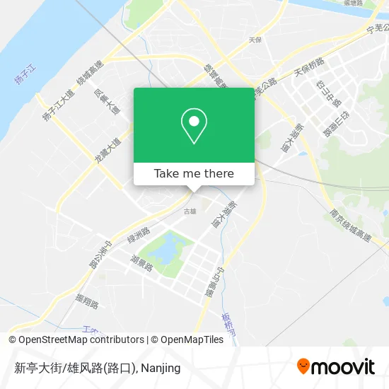 新亭大街/雄风路(路口) map