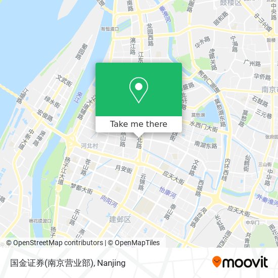国金证券(南京营业部) map