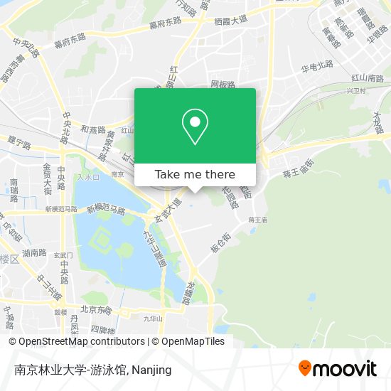 南京林业大学-游泳馆 map