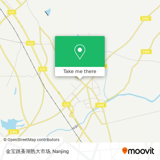 金宝跳蚤湖熟大市场 map