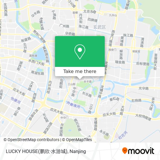 LUCKY HOUSE(鹏欣·水游城) map