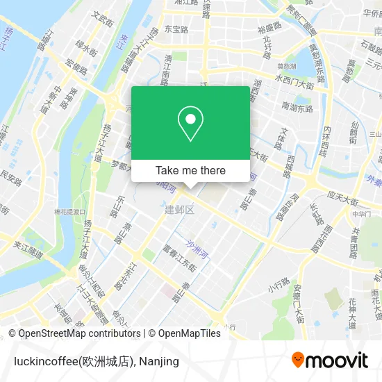 luckincoffee(欧洲城店) map