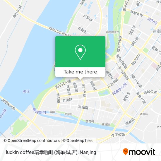 luckin coffee瑞幸咖啡(海峡城店) map