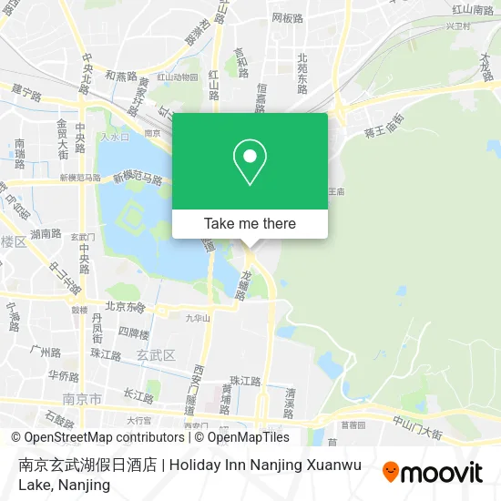 南京玄武湖假日酒店 | Holiday Inn Nanjing Xuanwu Lake map
