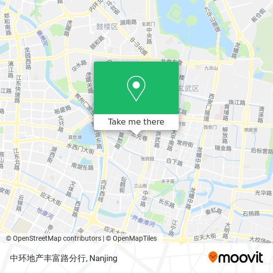 中环地产丰富路分行 map
