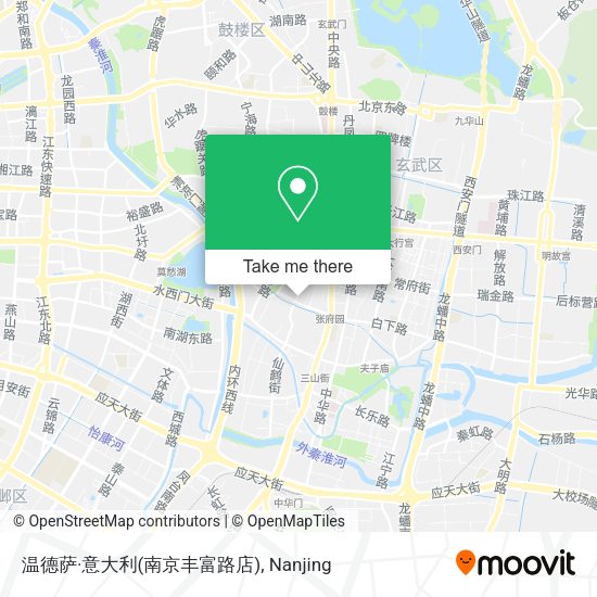 温德萨·意大利(南京丰富路店) map