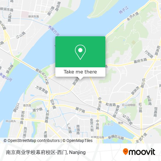 南京商业学校幕府校区-西门 map