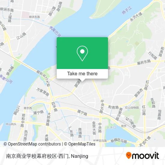 南京商业学校幕府校区-西门 map