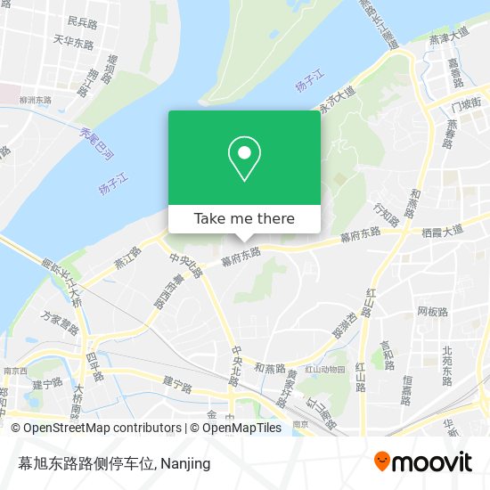 幕旭东路路侧停车位 map