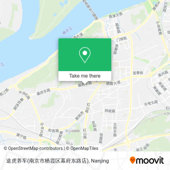途虎养车(南京市栖霞区幕府东路店) map