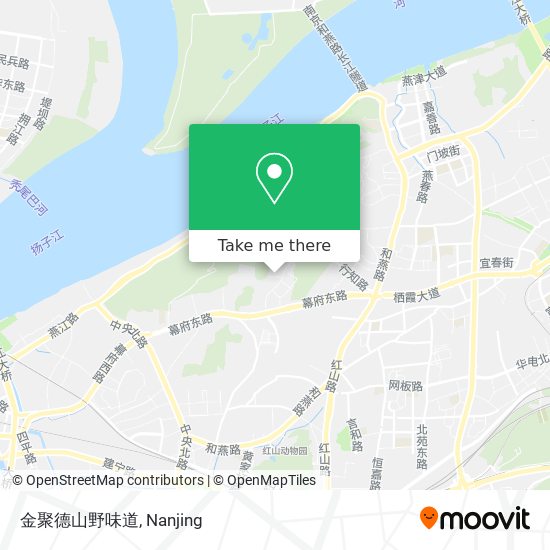 金聚德山野味道 map