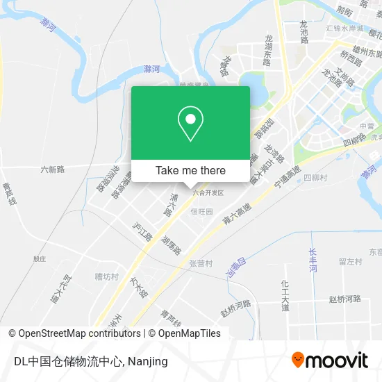 DL中国仓储物流中心 map