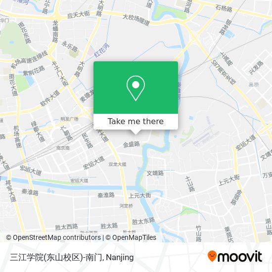 三江学院(东山校区)-南门 map