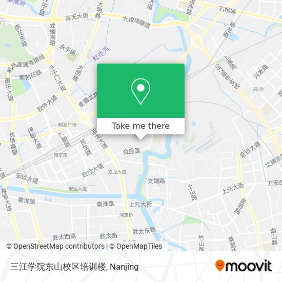 三江学院东山校区培训楼 map