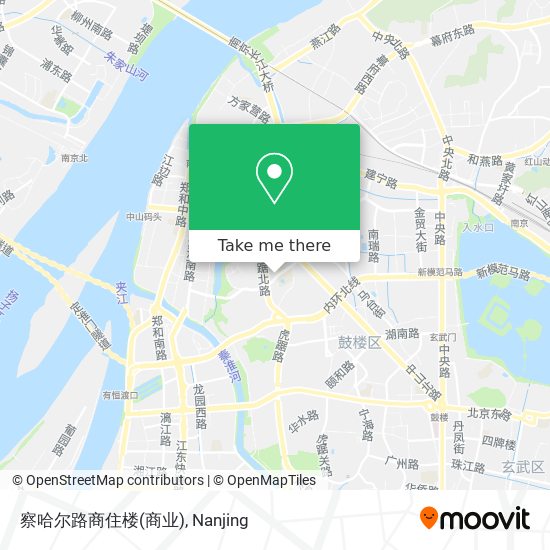 察哈尔路商住楼(商业) map