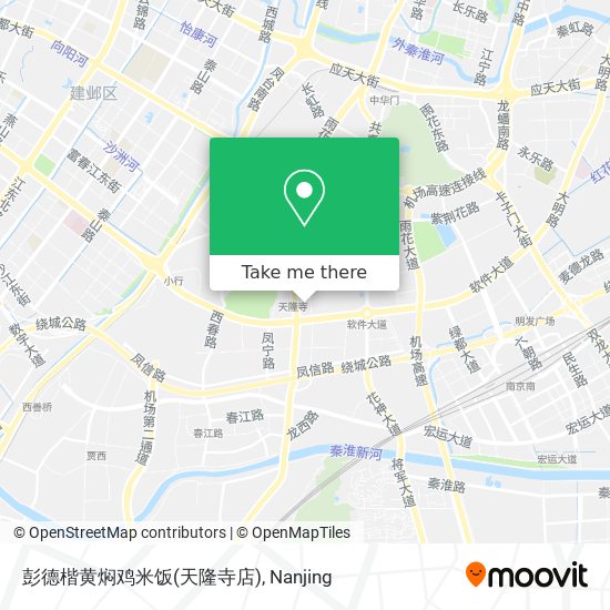 彭德楷黄焖鸡米饭(天隆寺店) map
