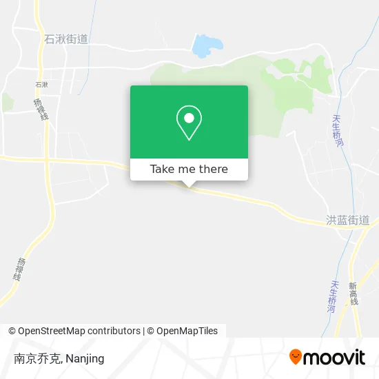 南京乔克 map